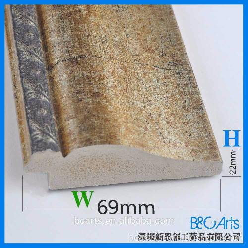 High quality vintage golden cheap small picture frames